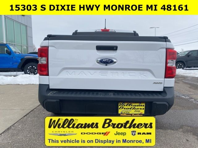 2023 Ford Maverick XLT - Oxford White exterior view 6