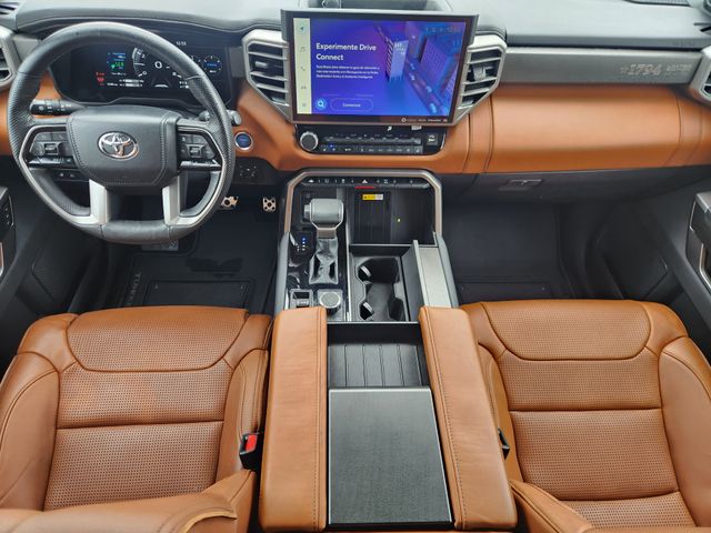 2024 Toyota Tundra Hybrid Limited Beige at Gullo Toyota