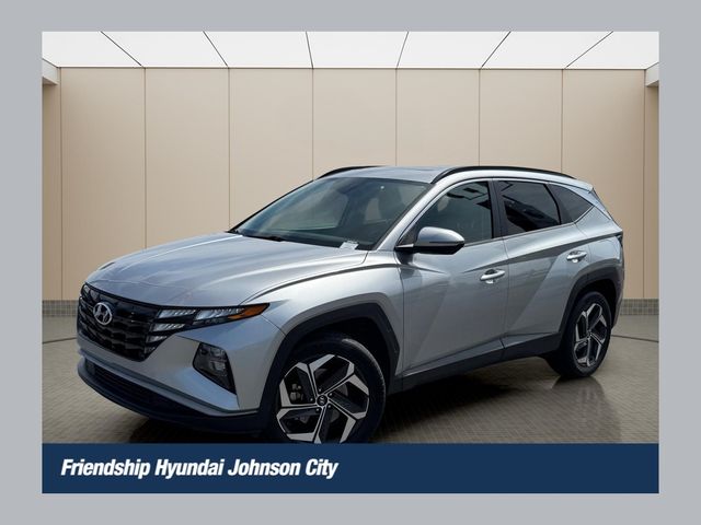 Shimmering Silver 2022 Hyundai Tucson SEL AWD SUV / Crossover All-Wheel Drive 8-Speed Automatic
