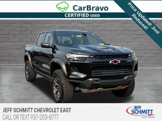 Black 2024 Chevrolet Colorado Pickup Truck Four-Wheel Drive 8-Speed Automatic