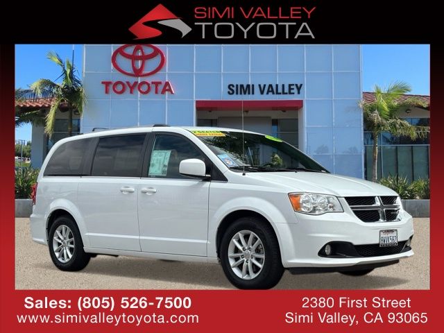 White Knuckle Clearcoat 2020 Dodge Grand Caravan SXT FWD Minivan Front-Wheel Drive 6-Speed Automatic