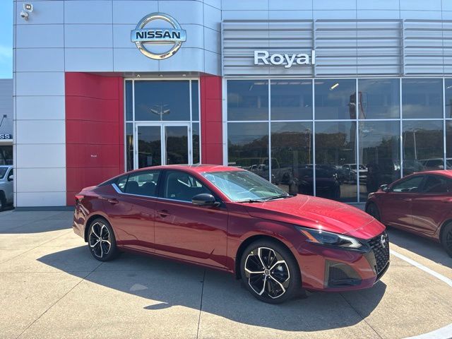 2026 Nissan Altima 2.5 SR Red at Ross Downing Chevrolet