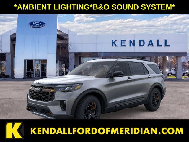 Gray Metallic 2026 Ford Explorer SUV / Crossover All-Wheel Drive Automatic