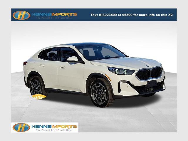 Alpine White 2025 BMW X2 xDrive28i SUV / Crossover All-Wheel Drive 7-Speed Automatic