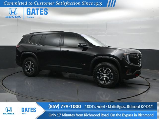 Black (Ebony Twilight Metallic) 2024 GMC Acadia SUV / Crossover Four-Wheel Drive 8-Speed Automatic