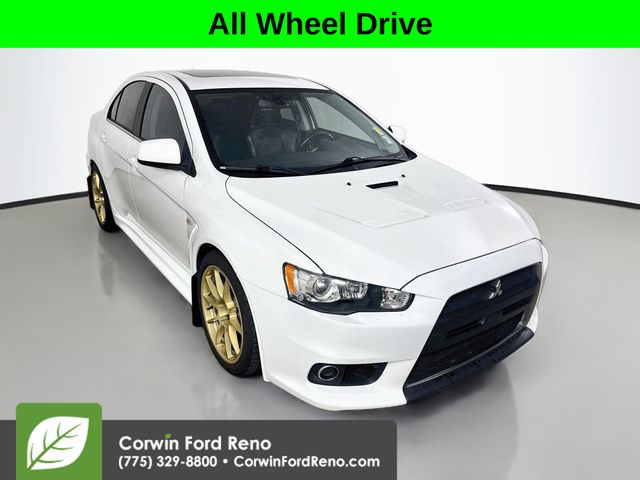 Wicked White 2012 Mitsubishi Lancer Evolution Sedan All-Wheel Drive 6-Speed Automatic