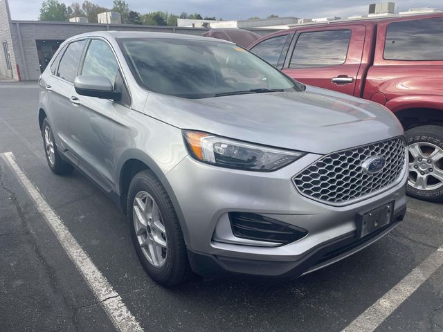 Silver Metallic 2024 Ford Edge SEL AWD SUV / Crossover All-Wheel Drive 8-Speed Automatic