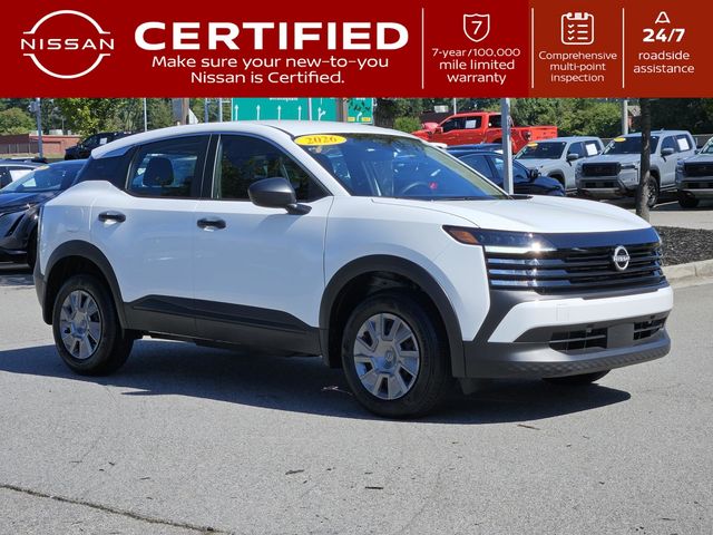 White (Fresh Powder) 2026 Nissan Kicks SUV / Crossover Front-Wheel Drive Continuously Variable Transmission