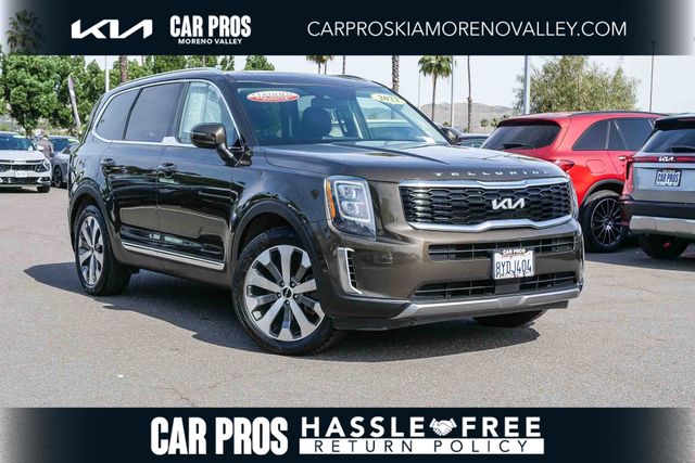 Dark Moss 2022 Kia Telluride EX FWD SUV / Crossover Front-Wheel Drive 8-Speed Automatic