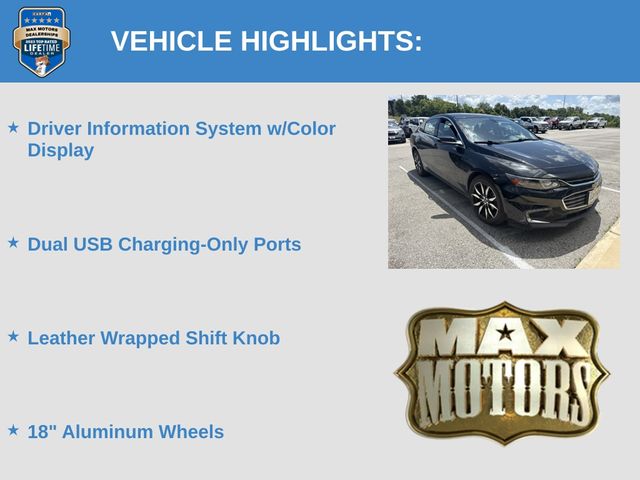 Used 2017 Chevrolet Malibu Sedan