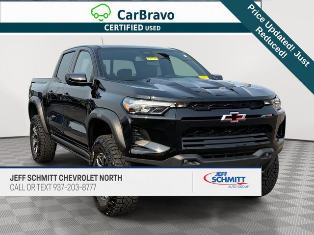 Black 2024 Chevrolet Colorado Pickup Truck Four-Wheel Drive 8-Speed Automatic