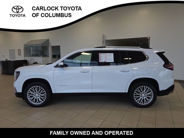 Summit White 2025 GMC Acadia SUV / Crossover Four-Wheel Drive 8-Speed Automatic