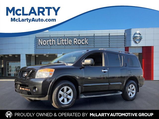 Galaxy Black 2014 Nissan Armada SUV / Crossover Four-Wheel Drive 5-Speed Automatic Overdrive
