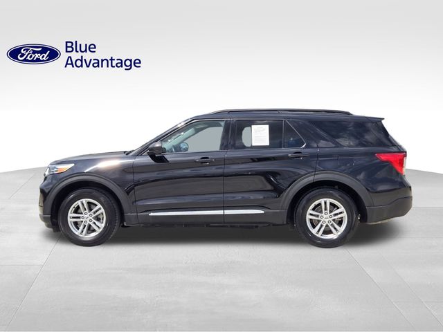 2023 Agate Black Metallic Ford Explorer XLT RWD SUV