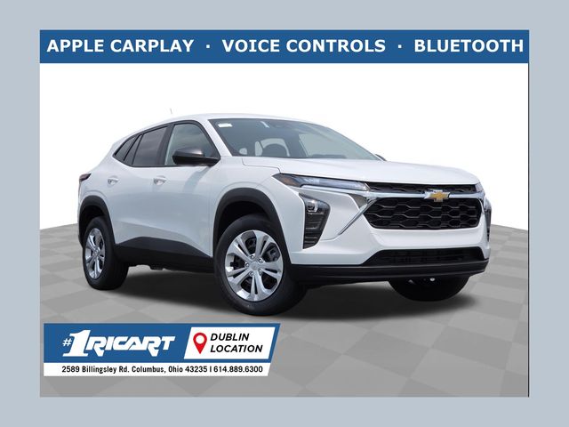 Summit White 2026 Chevrolet Trax SUV / Crossover Front-Wheel Drive 6-Speed Automatic
