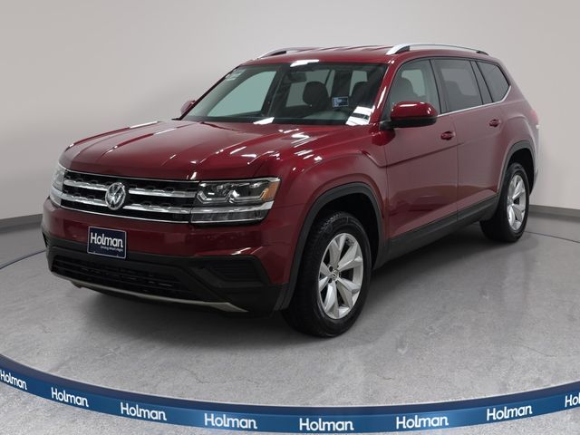 Red 2018 Volkswagen Atlas SUV / Crossover Front-Wheel Drive 8-Speed Automatic