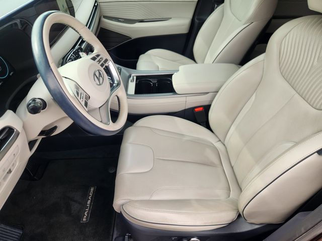 2023 Hyundai Palisade Calligraphy Red at Texan Dodge Chrysler Jeep Ram