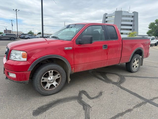 2005 Red Ford F-150 XL 4X4 Truck