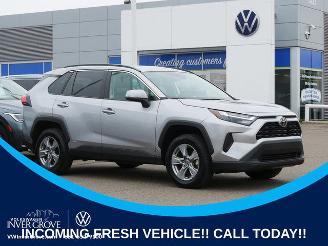 Silver Sky Metallic 2025 Toyota RAV4 Hybrid XLE AWD SUV / Crossover All-Wheel Drive Continuously Variable Transmission