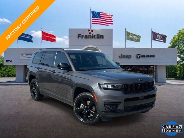 Gray Metallic 2021 Jeep Grand Cherokee L SUV / Crossover Four-Wheel Drive 8-Speed Automatic