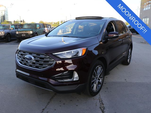 Used 2024 Ford Edge Titanium with VIN 2FMPK4K93RBA84107 for sale in Kansas City