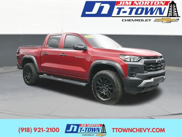 Radiant Red Tintcoat 2024 Chevrolet Colorado Pickup Truck Four-Wheel Drive 8-Speed Automatic