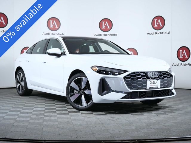 Arkona White 2025 Audi A5 quattro Premium Plus Sedan Sedan All-Wheel Drive 7-Speed Automatic