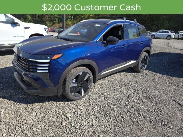 Deep Blue Pearl 2026 Nissan Kicks SUV / Crossover All-Wheel Drive Continuously Variable Transmission