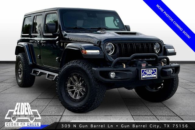 Fathom Blue Pearlcoat 2024 Jeep Wrangler Rubicon 392 4-Door 4WD SUV / Crossover Four-Wheel Drive 8-Speed Automatic