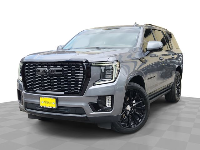 Gray (Satin Steel Metallic) 2021 GMC Yukon Denali RWD SUV / Crossover 4X2