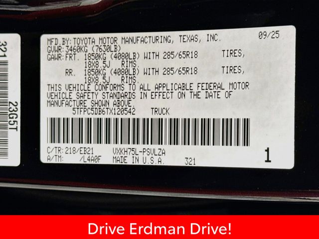 Used 2026 Toyota Tundra Hybrid Truck