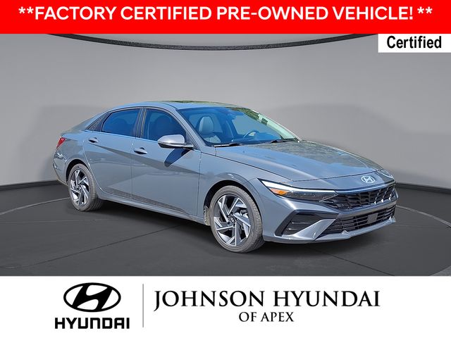 Ecotronic Gray 2025 Hyundai Elantra Sedan Front-Wheel Drive Continuously Variable Transmission