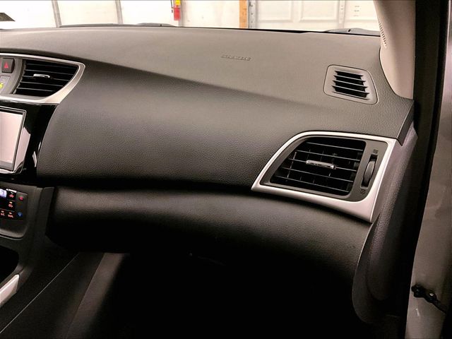 2019 Nissan Sentra SV Silver at Subaru and VW of Moon Township