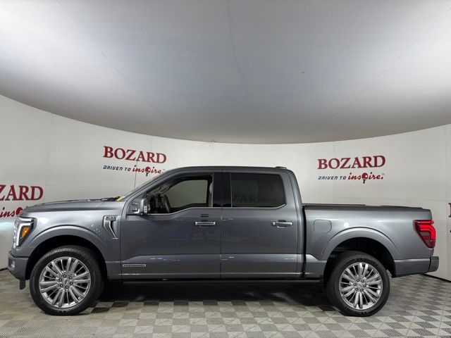 2025 Gray Metallic Ford F-150 Platinum 4X4 Truck
