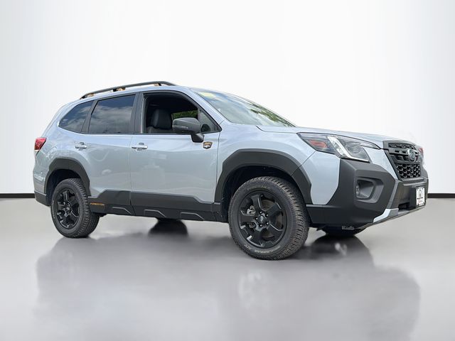 Ice Silver Metallic 2024 Subaru Forester SUV / Crossover All-Wheel Drive Continuously Variable Transmission