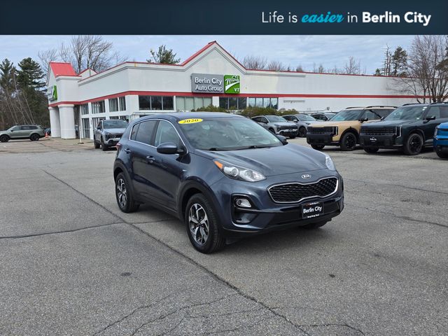 Pacific Blue 2020 Kia Sportage LX AWD SUV / Crossover All-Wheel Drive 6-Speed Automatic Overdrive
