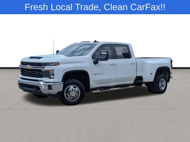 2024 Chevrolet Silverado 3500HD LT White at Classic Elite Chevrolet Sugar Land