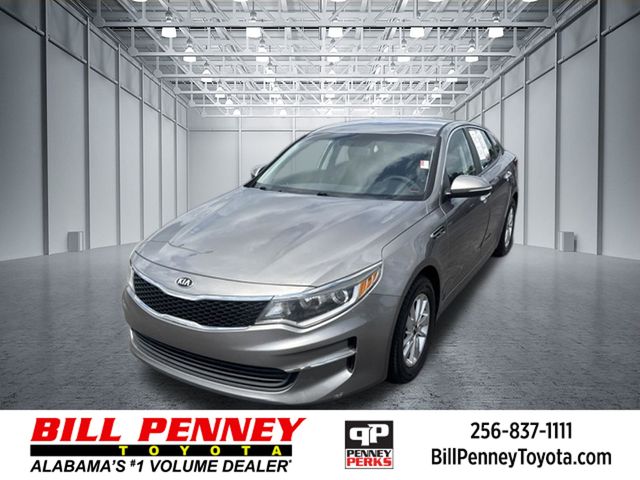 Titanium Gray 2016 Kia Optima Sedan Front-Wheel Drive 6-Speed Automatic