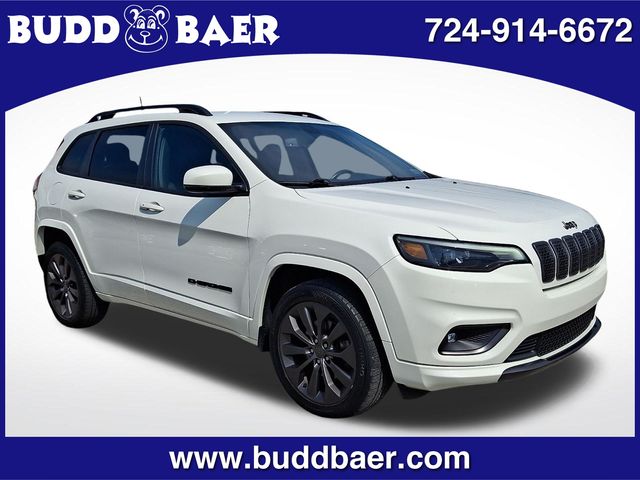 Pearl White Pearlcoat 2019 Jeep Cherokee SUV / Crossover Four-Wheel Drive 9-Speed Automatic