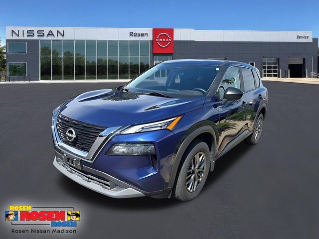 Caspian Blue Metallic 2023 Nissan Rogue SUV / Crossover All-Wheel Drive Continuously Variable Transmission