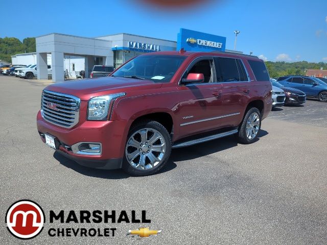 Crimson Red Tintcoat 2017 GMC Yukon SUV / Crossover Four-Wheel Drive 6-Speed Automatic Overdrive