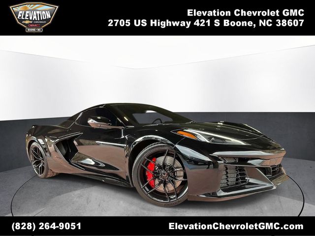 Black 2025 Chevrolet Corvette Z06 2LZ Convertible RWD Convertible Rear-Wheel Drive 8-Speed Dual Clutch
