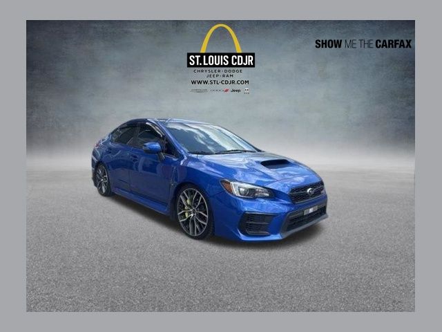 WR Blue Pearl 2020 Subaru WRX STI AWD Sedan All-Wheel Drive 6-Speed Manual