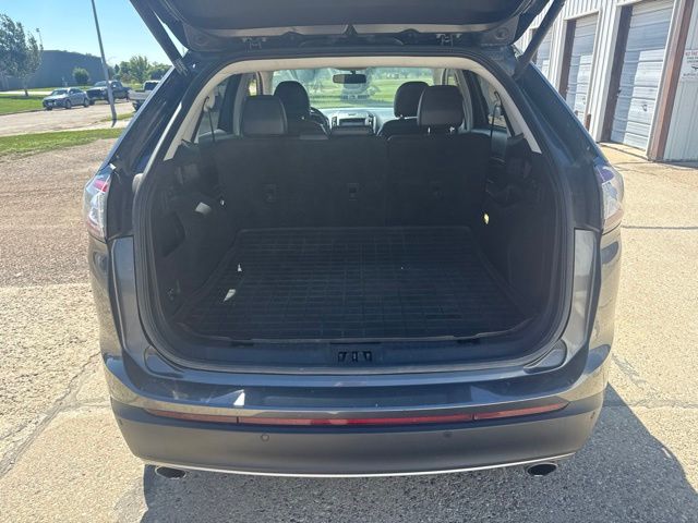 2016 Gray Ford Edge Titanium AWD SUV