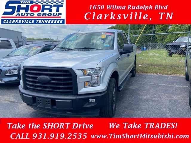 Ingot Silver 2017 Ford F-150 Pickup Truck Four-Wheel Drive 6-Speed Automatic