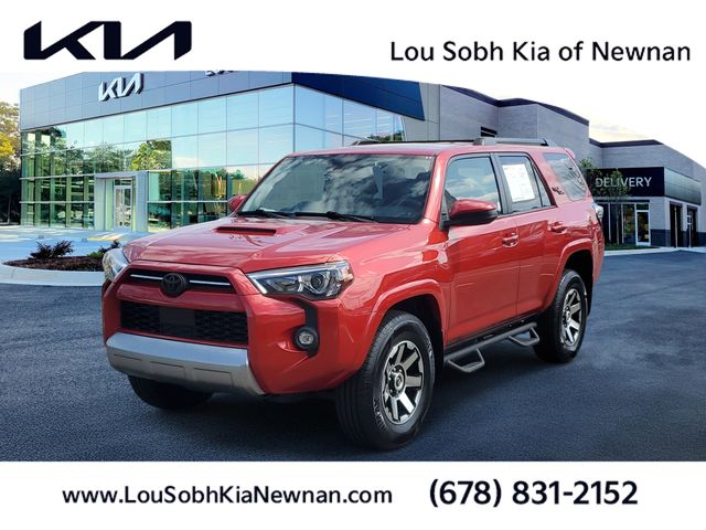 Barcelona Red Metallic 2022 Toyota 4Runner TRD Off-Road 4WD SUV / Crossover Four-Wheel Drive 5-Speed Automatic