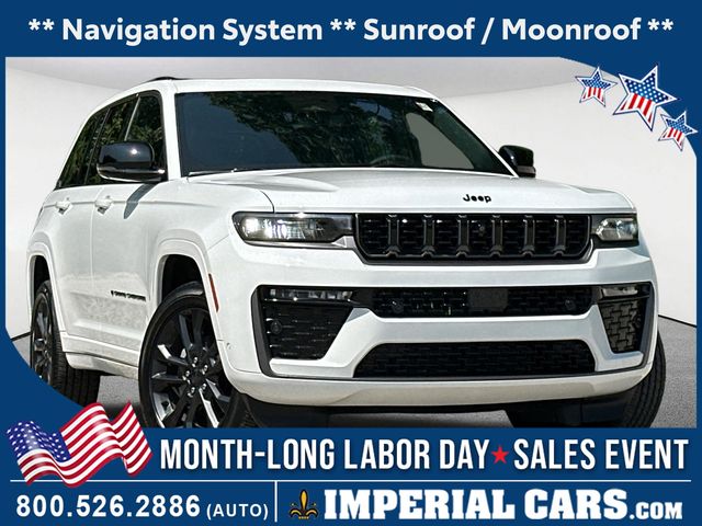 Bright White Clearcoat 2026 Jeep Grand Cherokee SUV / Crossover Four-Wheel Drive 8-Speed Automatic