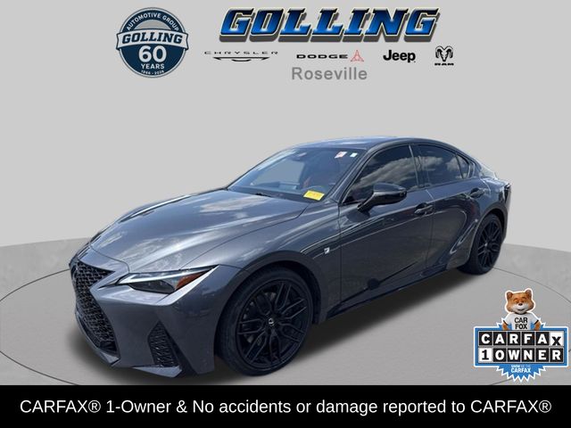 Gray 2024 Lexus IS Sedan All-Wheel Drive 6-Speed Automatic
