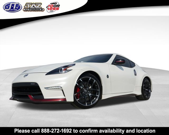 Pearl White 2019 Nissan 370Z NISMO RWD Coupe Rear-Wheel Drive 7-Speed Automatic