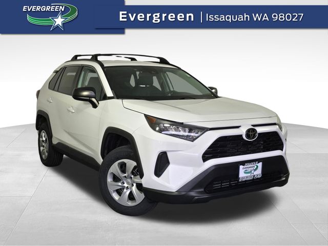 Super White 2021 Toyota RAV4 SUV / Crossover Front-Wheel Drive 8-Speed Automatic